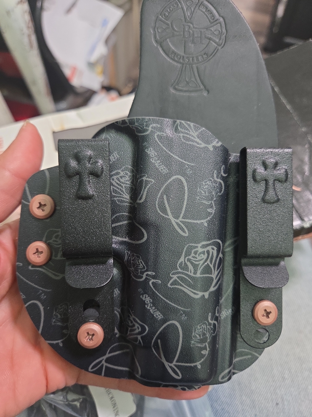 Crossbreed Reckoning Holster Rose Gold